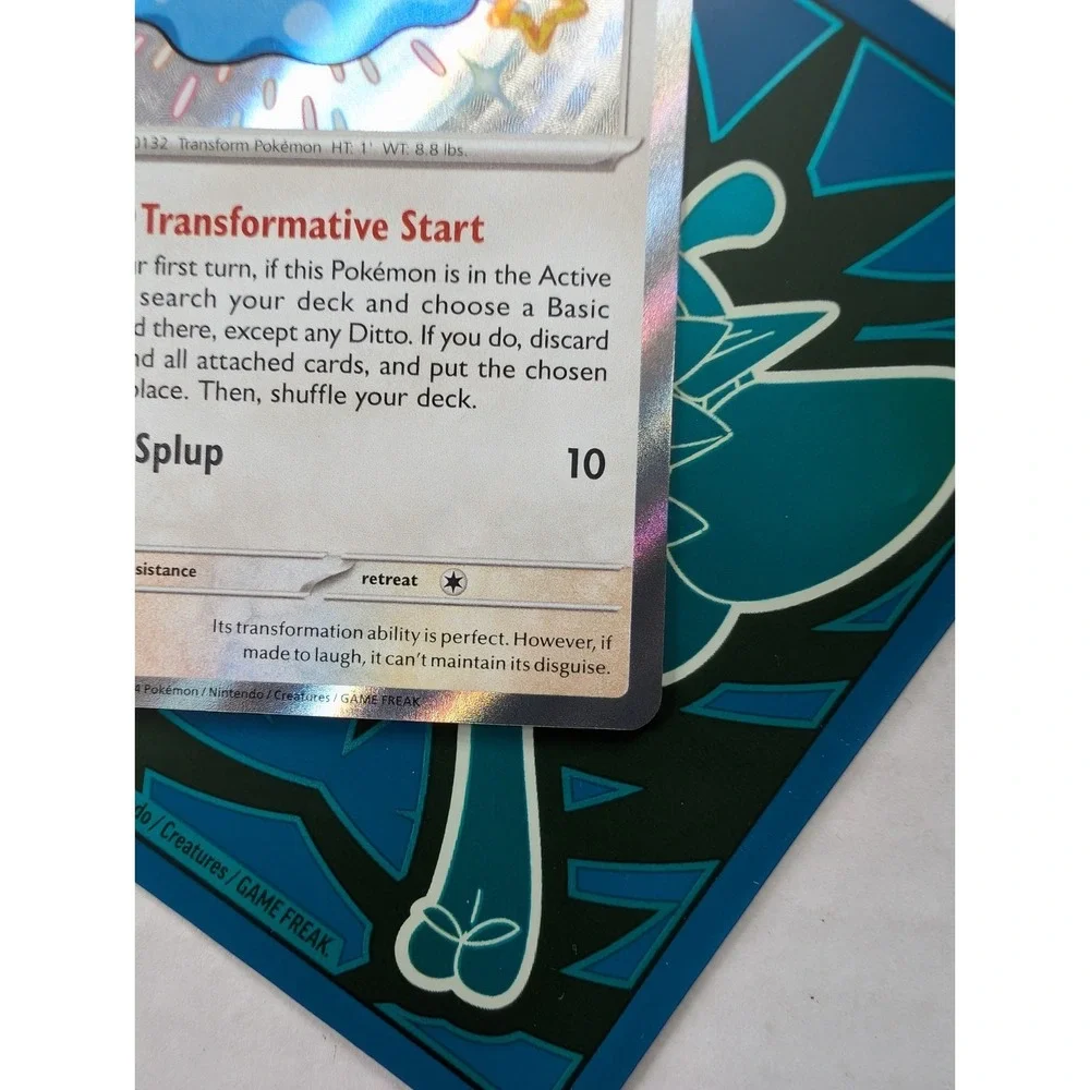 Ditto 201/091 SV Paldean Fates Shiny‎ Vault Holo Rare LP